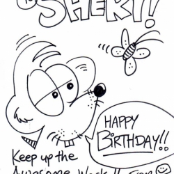 Gift to Sheri Fink from Artist Brent Harper