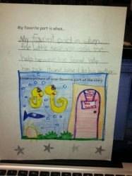 The Little Seahorse Fan Mail for Sheri Fink