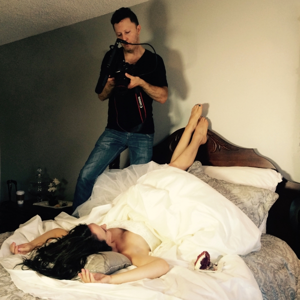 Cake in Bed Video Promo Shoot