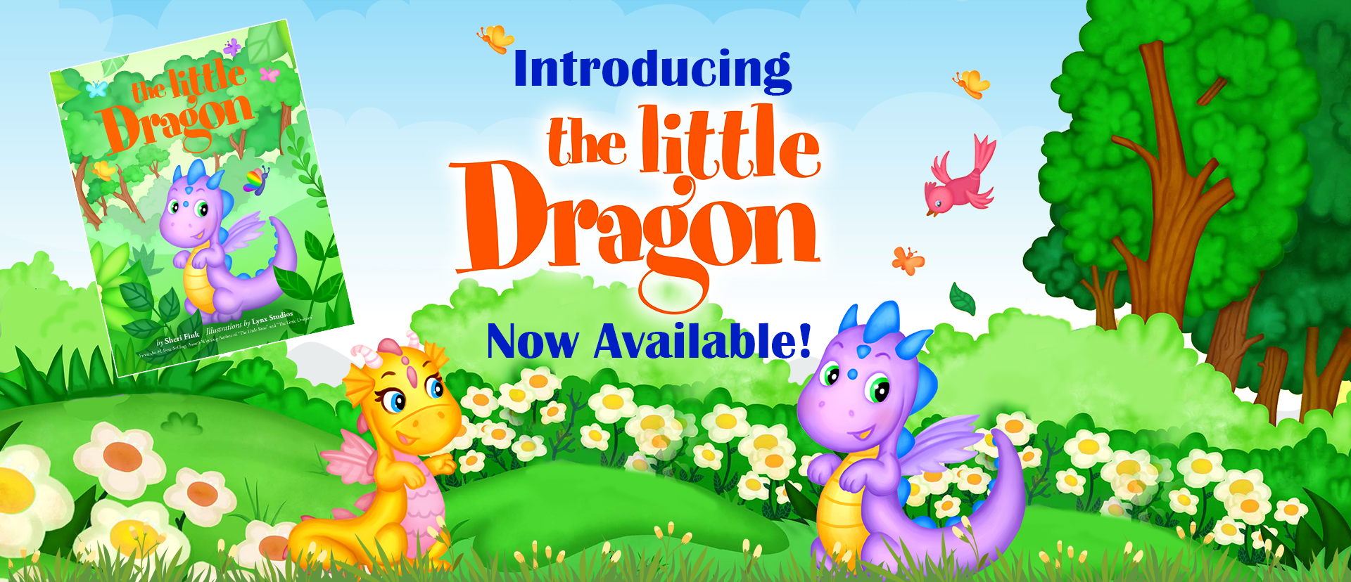 The Little Dragon by Sheri Fink is now available